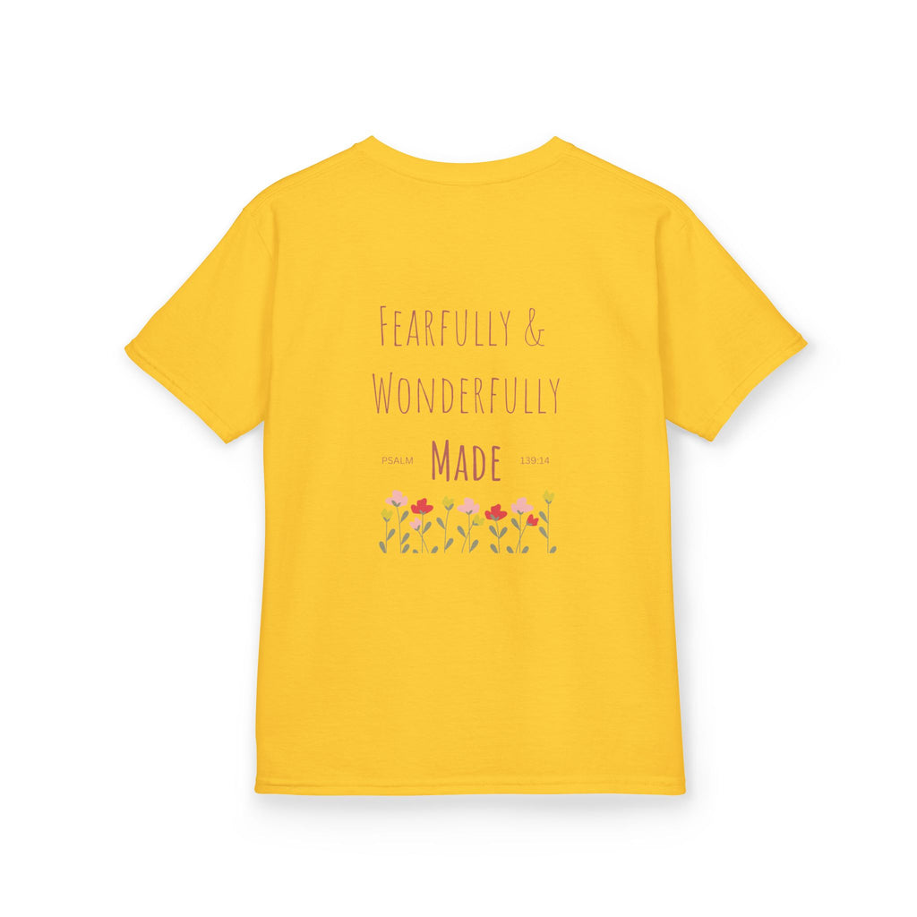 Girls "Fearfully & Wonderfully Made" Tee | Never Abandoned Co