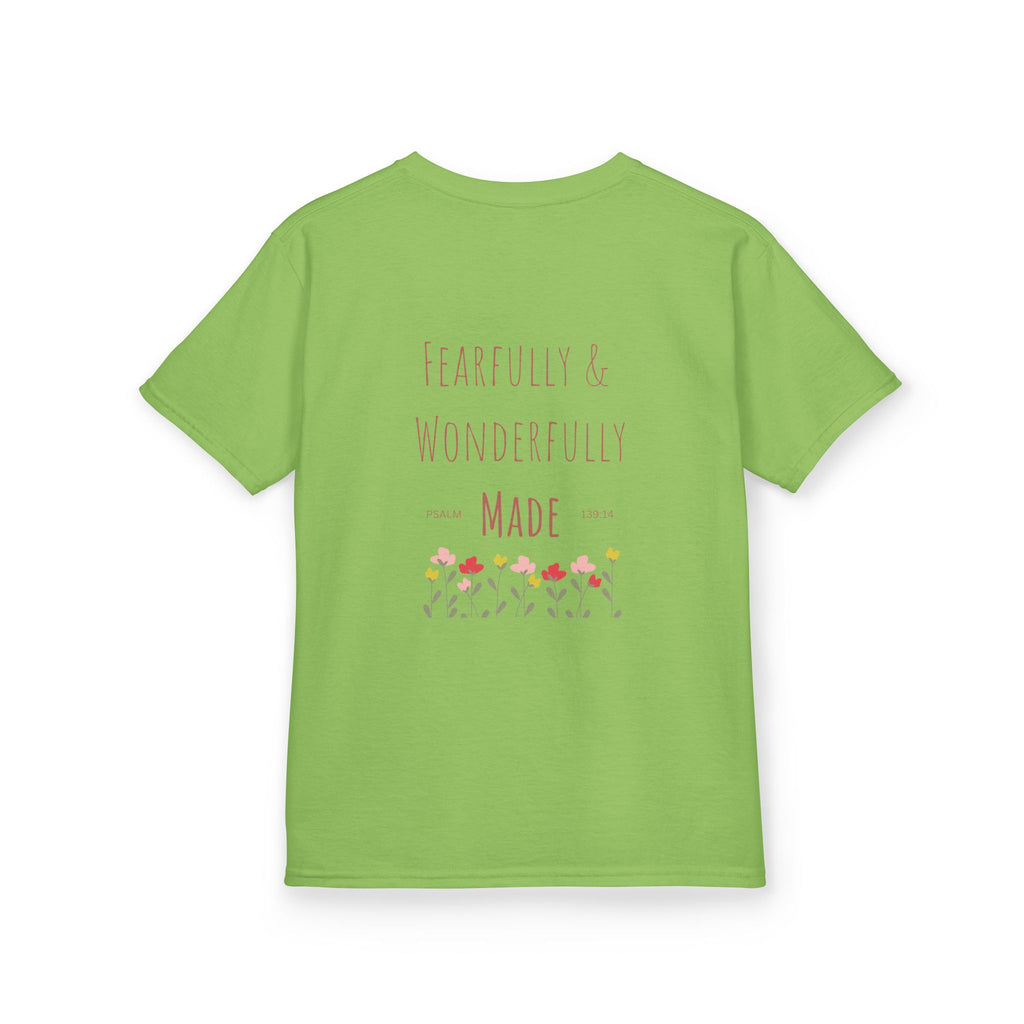 Girls "Fearfully & Wonderfully Made" Tee | Never Abandoned Co