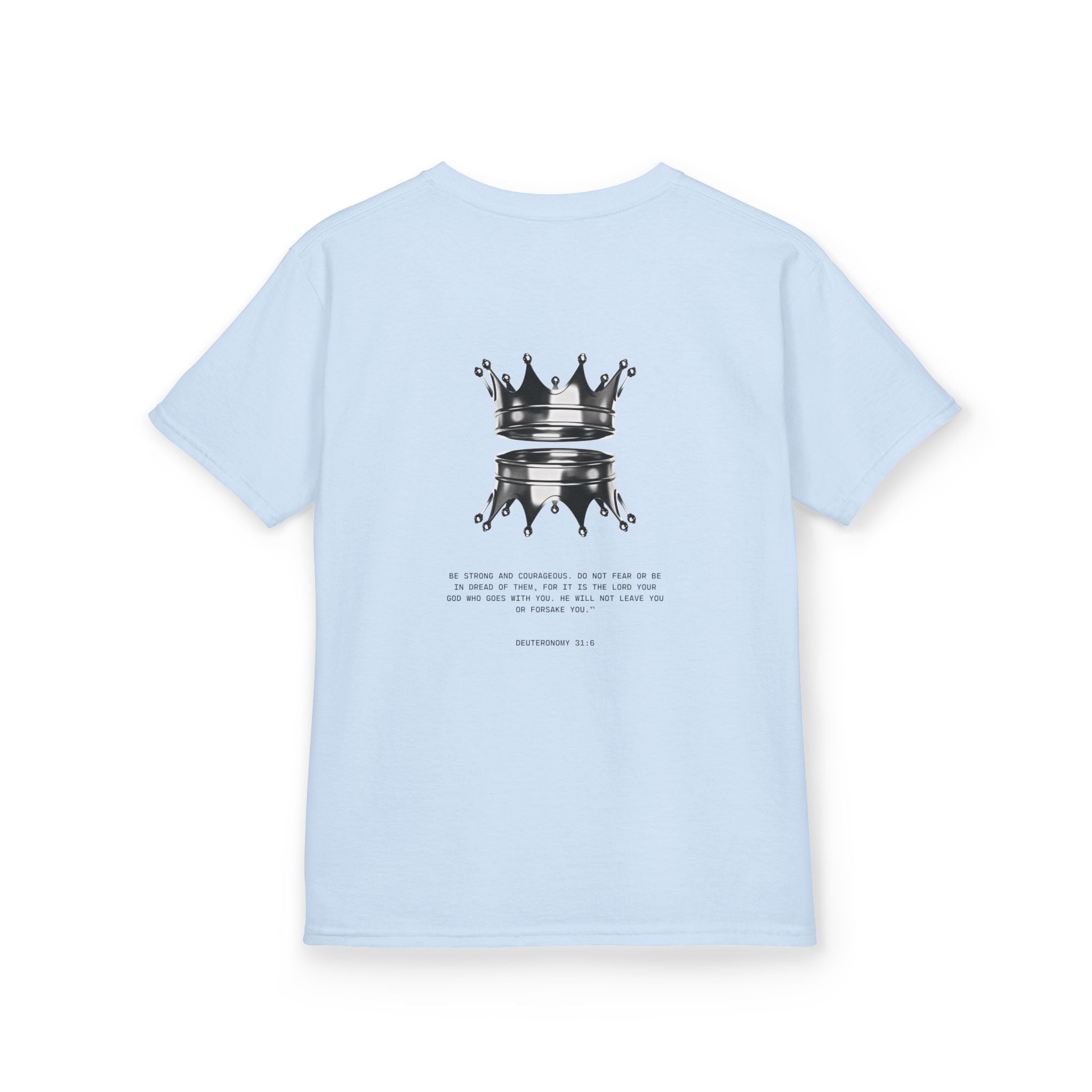 Boy's "Crowned in Christ" Tee - Never Abandoned Co