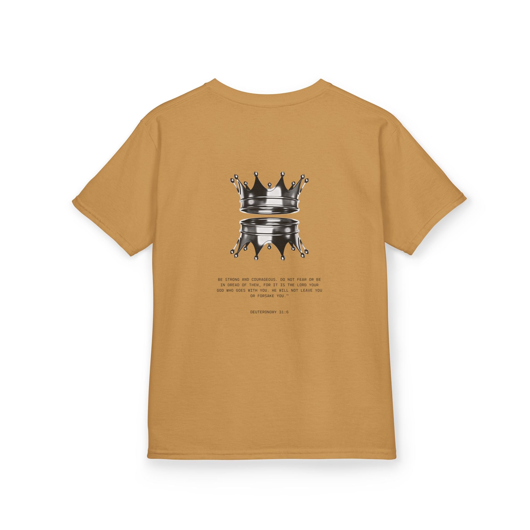 Boy's "Crowned in Christ" Tee - Never Abandoned Co