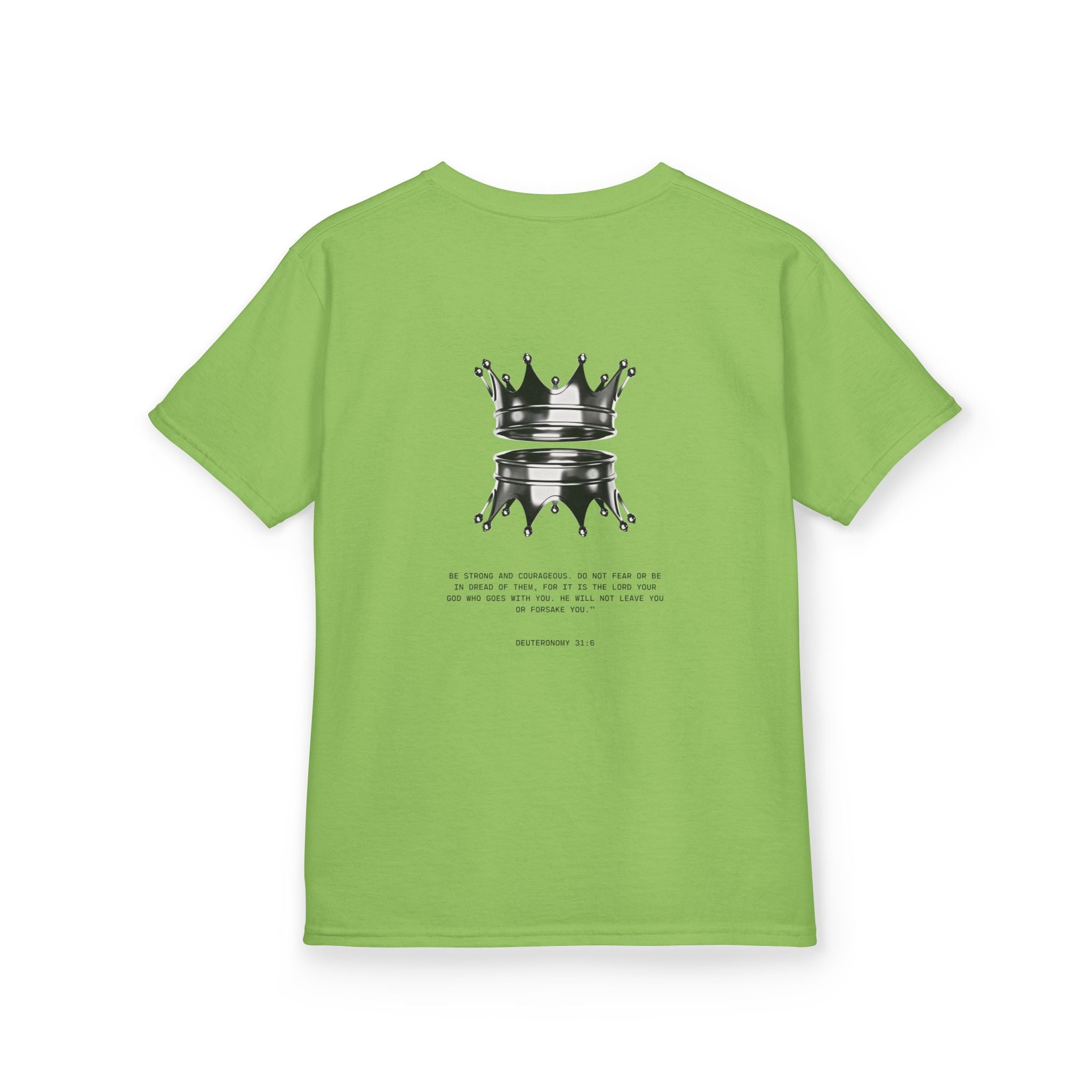 Boy's "Crowned in Christ" Tee - Never Abandoned Co