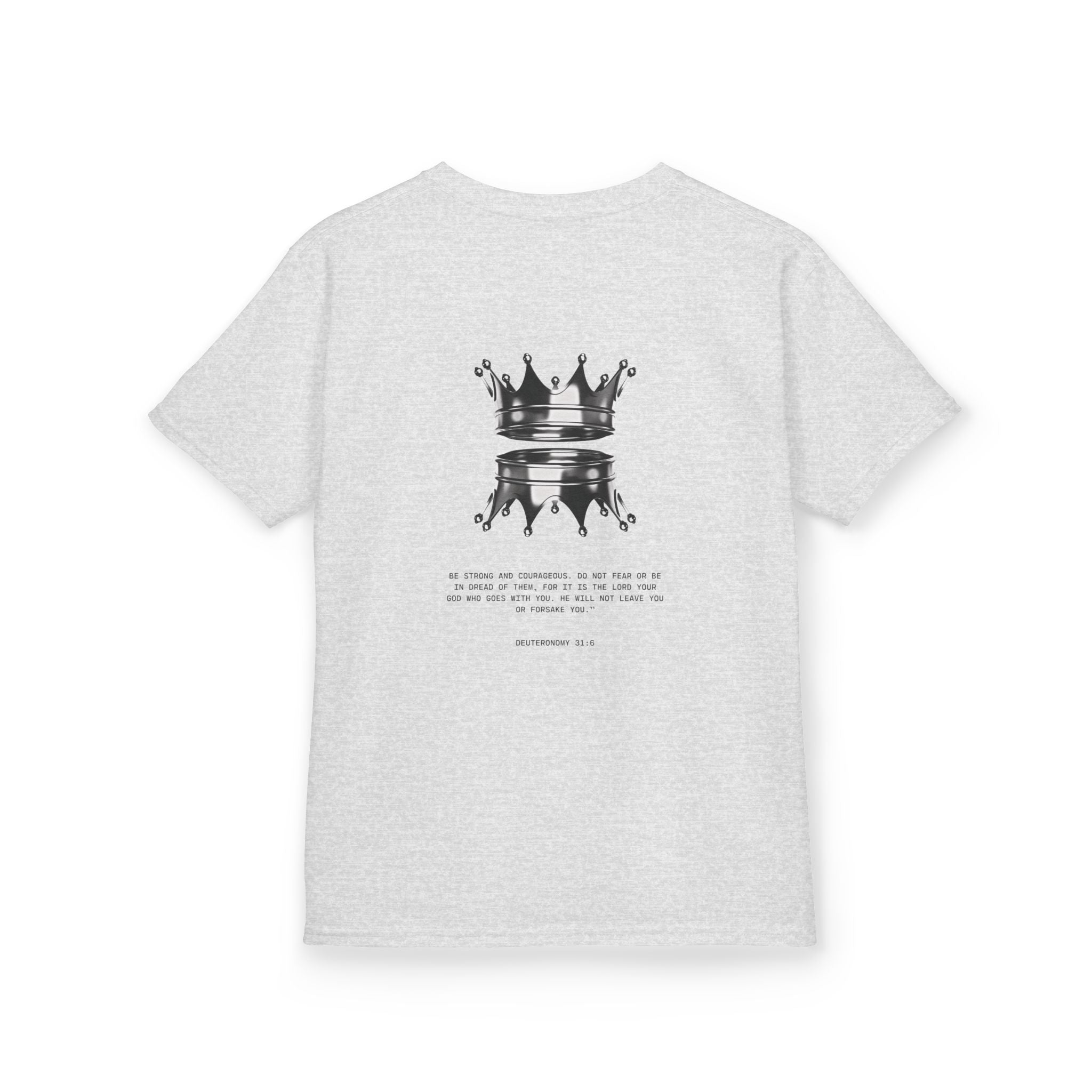 Boy's "Crowned in Christ" Tee - Never Abandoned Co