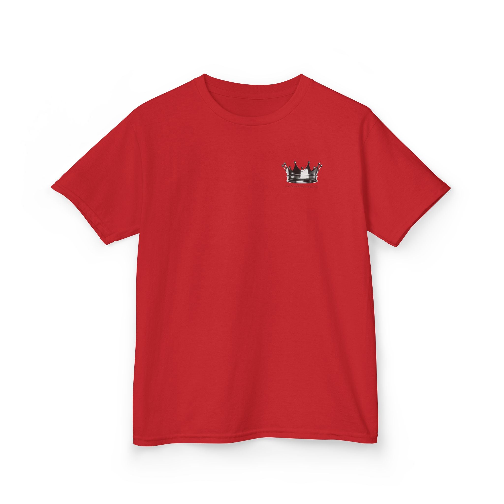 Boy's "Crowned in Christ" Tee - Never Abandoned Co