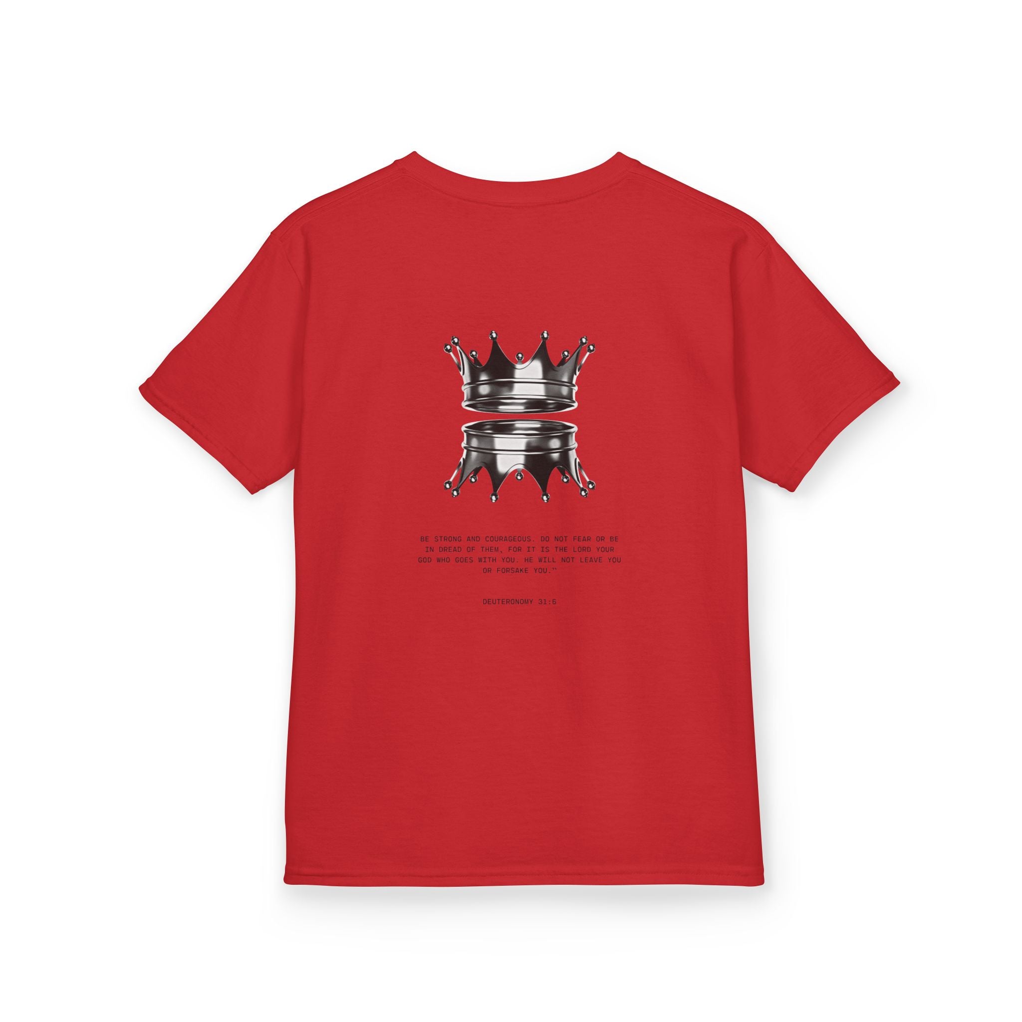 Boy's "Crowned in Christ" Tee - Never Abandoned Co